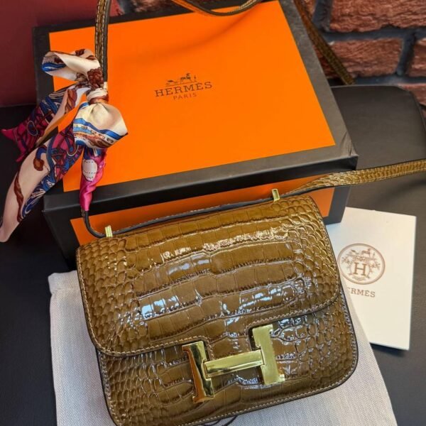 HERMES Constance Bag "Brown"