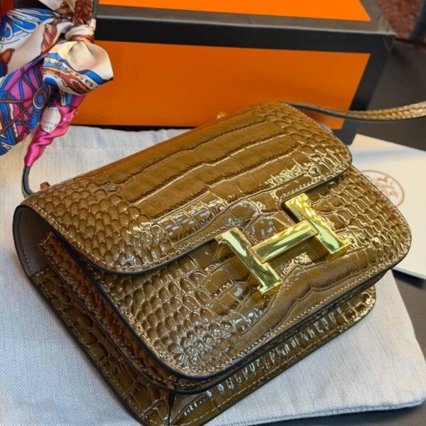 HERMES Constance Bag "Brown"