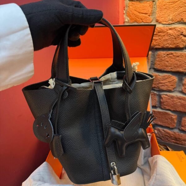 Hermes Picotin Lock 18 Bag "Black"