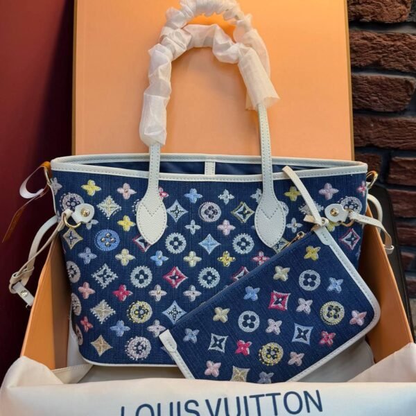Louis Vuitton Neverfull "Blue"