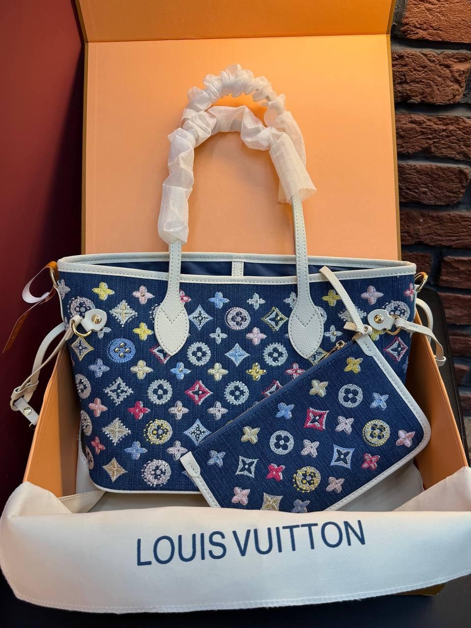 Louis Vuitton Neverfull "Blue"