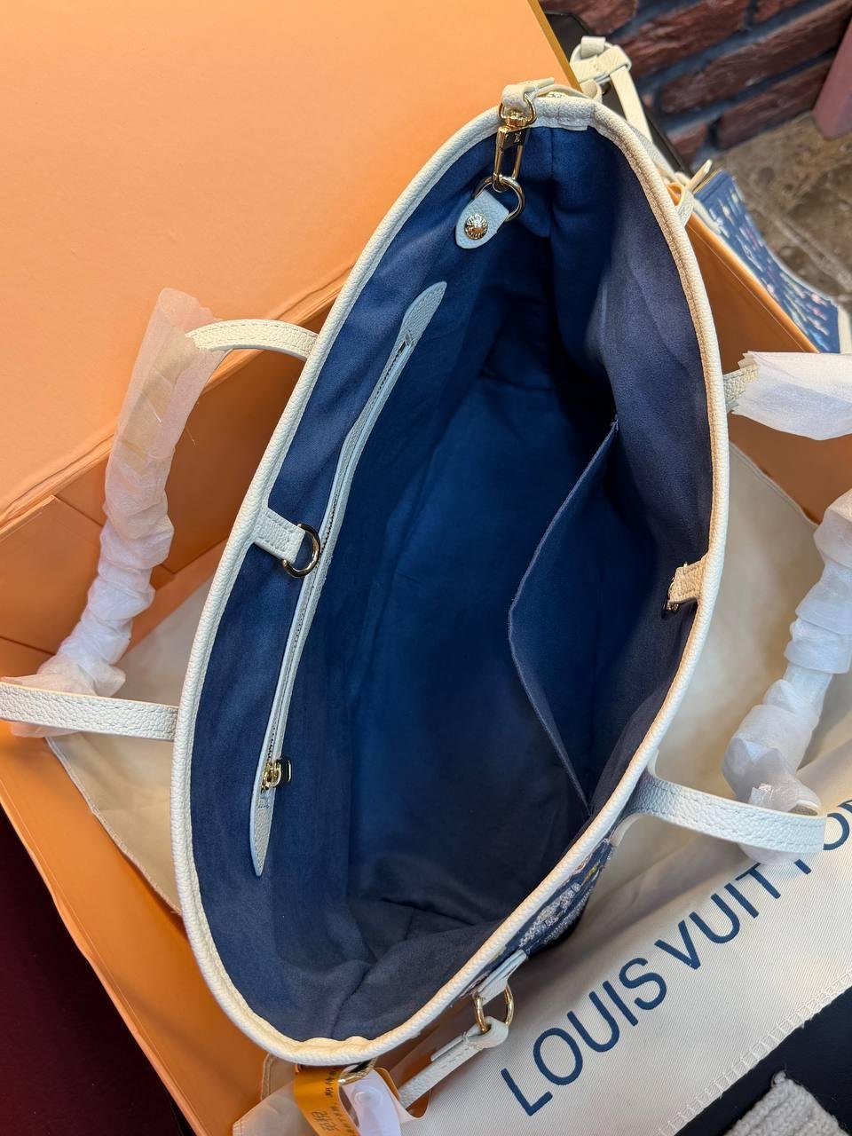 Louis Vuitton Neverfull "Blue" - Slika 4