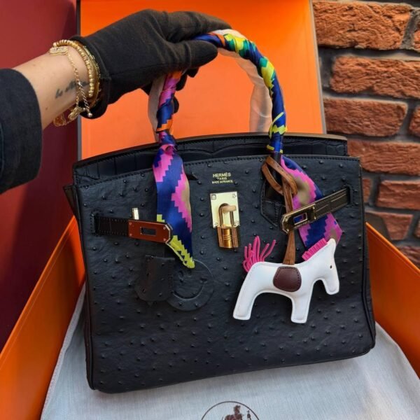 Hermes Birkin 30 Bag "Black"