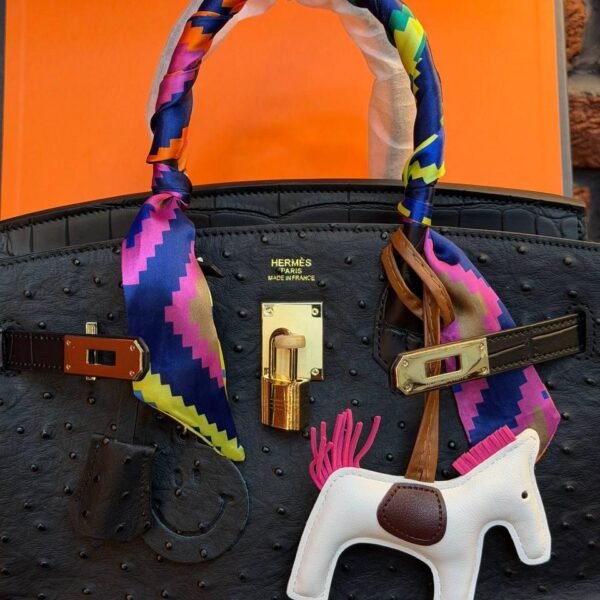 Hermes Birkin 30 Bag "Black"