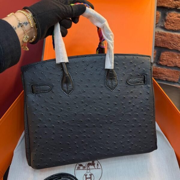 Hermes Birkin 30 Bag "Black"