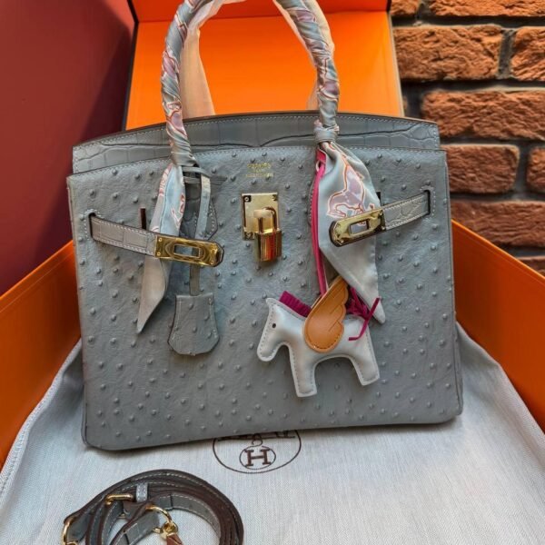 Hermes Birkin 30 Bag "Gray"