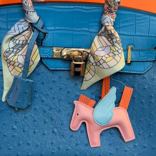 Hermes Birkin 30 Bag "Blue"