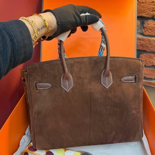 Hermes Birkin 30 Bag "Suede"