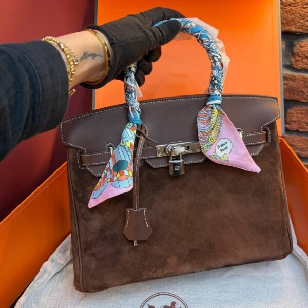 Hermes Birkin 30 Bag "Suede"