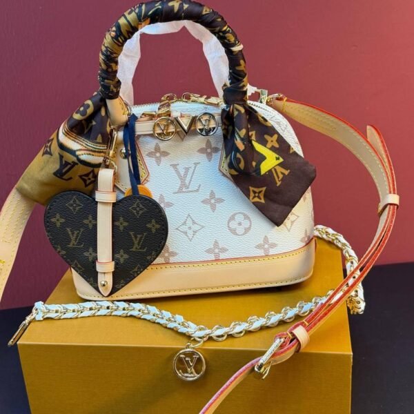 Louis Vuitton Alma "White"