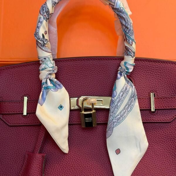 Hermes Birkin 30 Bag "Red"