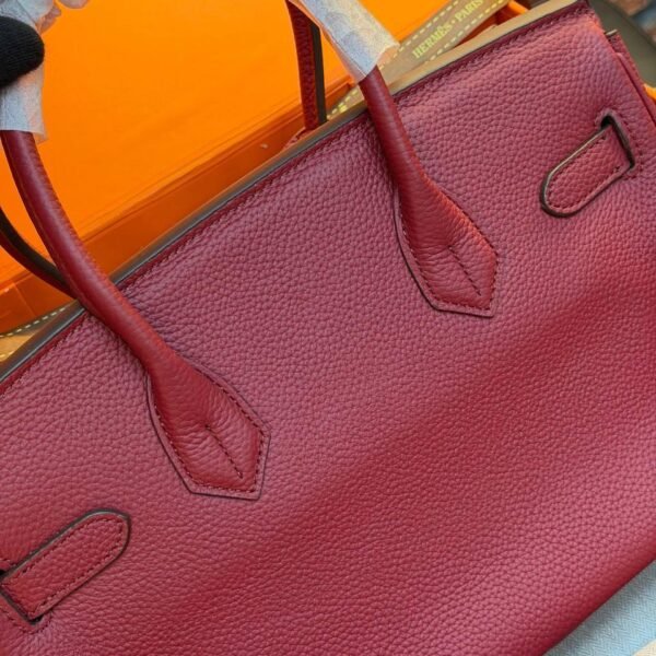 Hermes Birkin 30 Bag "Red"