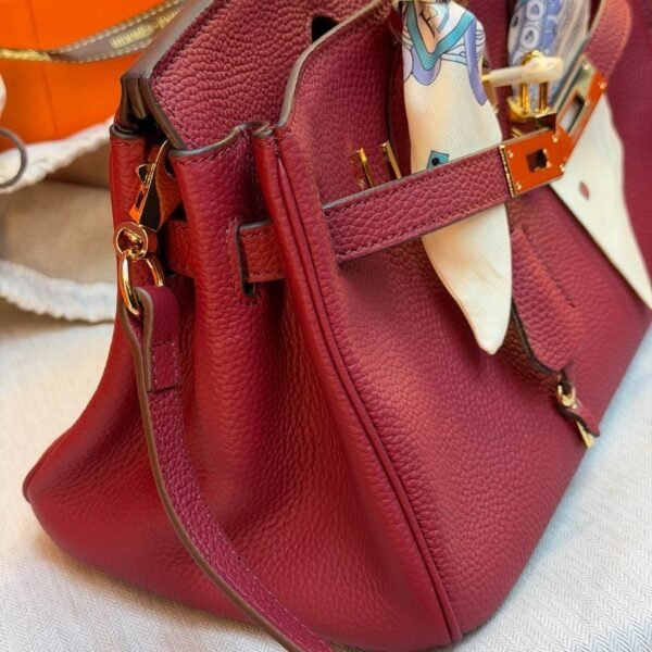 Hermes Birkin 30 Bag "Red"