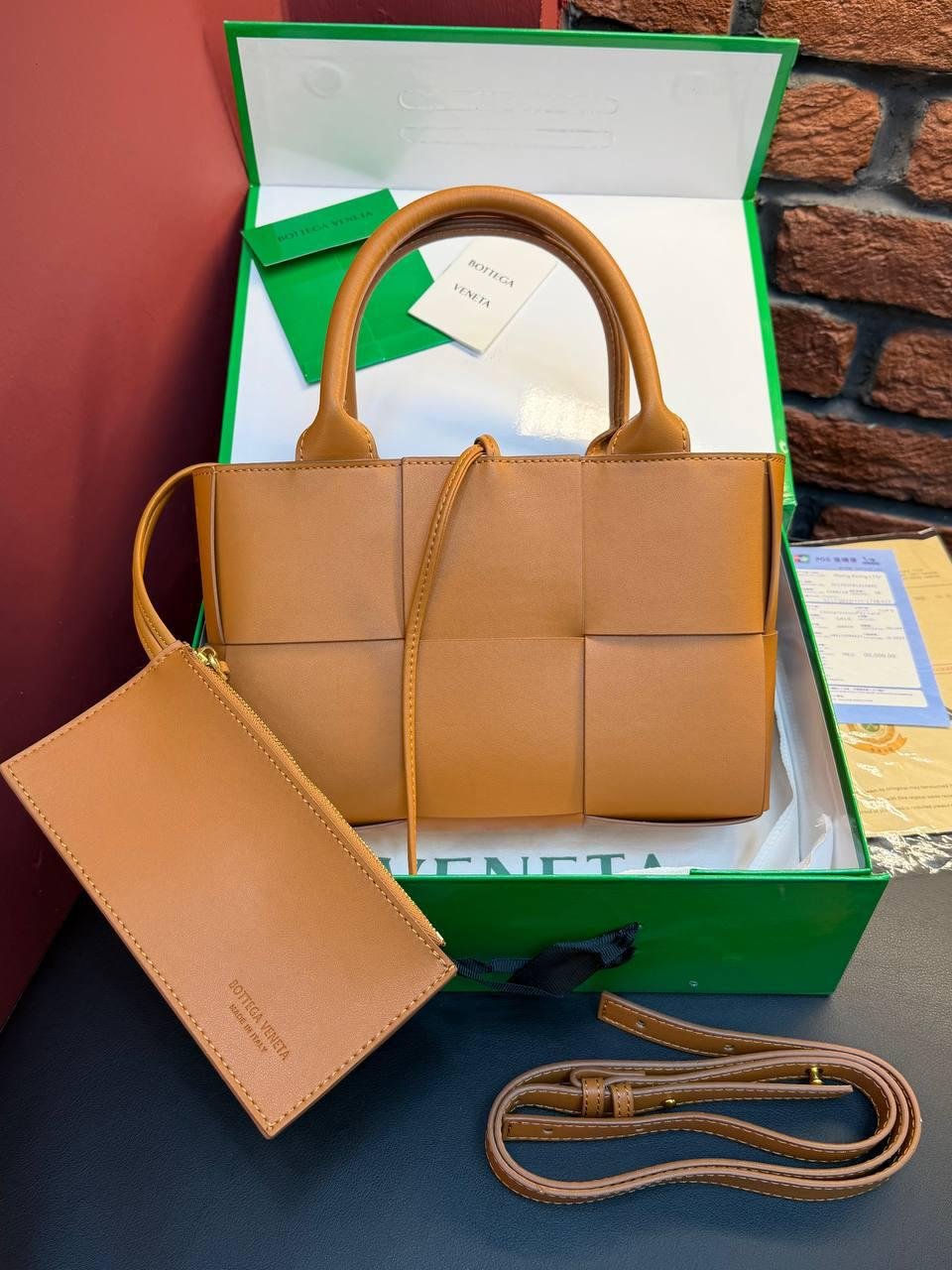 Bottega Veneta Arco Tote Bag "Brown" - Slika 5