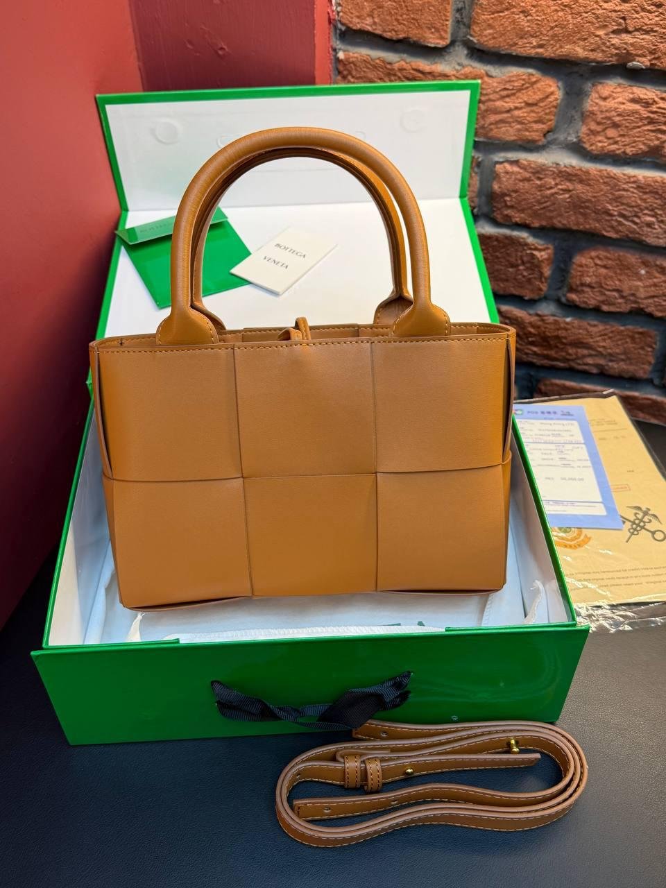 Bottega Veneta Arco Tote Bag "Brown" - Slika 8