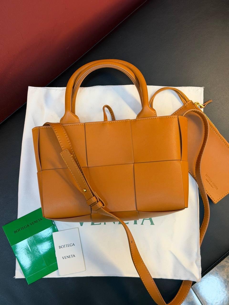 Bottega Veneta Arco Tote Bag "Brown" - Slika 9