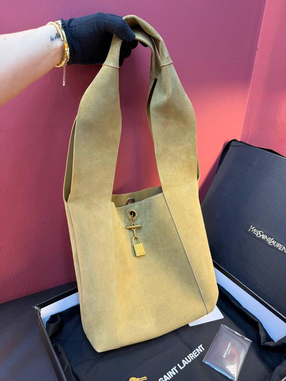 Saint Laurent Tanger Shoulder Bag - Slika 4