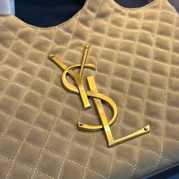 YVES SAİNT LAURENT Icare Medium in Quilted Suede