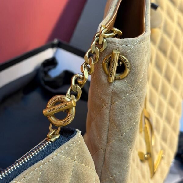 YVES SAİNT LAURENT Icare Medium in Quilted Suede