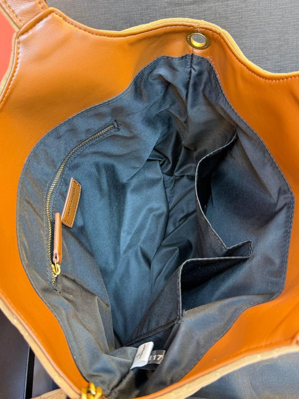 YVES SAİNT LAURENT Icare Medium in Quilted Suede - Slika 12