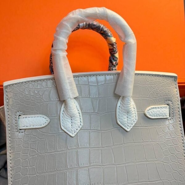 Hermes Birkin 20 Bag "White"