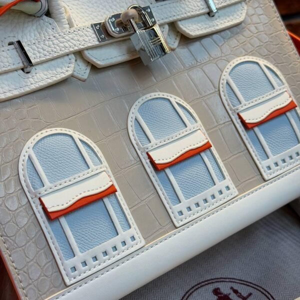 Hermes Birkin 20 Bag "White"
