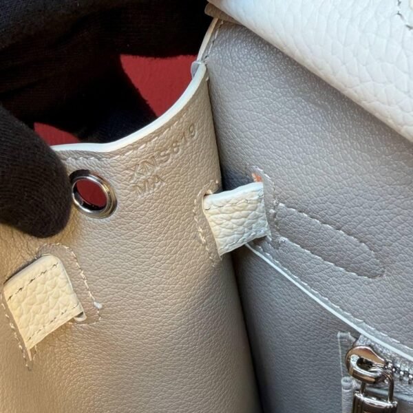 Hermes Birkin 20 Bag "White"