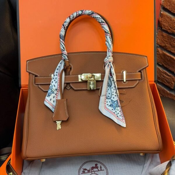 Hermes Birkin 30 Bag "Brown"