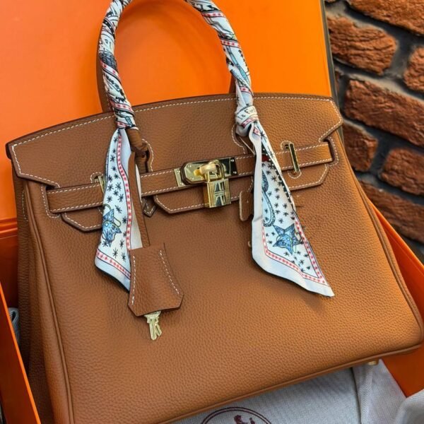 Hermes Birkin 30 Bag "Brown"