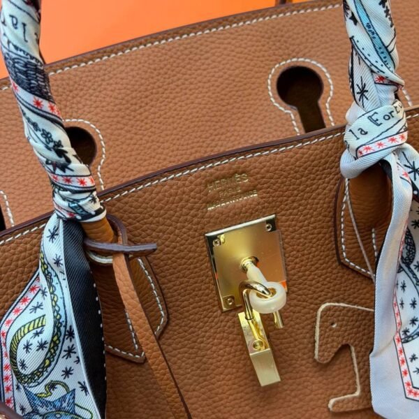 Hermes Birkin 30 Bag "Brown"