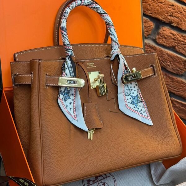 Hermes Birkin 30 Bag "Brown"