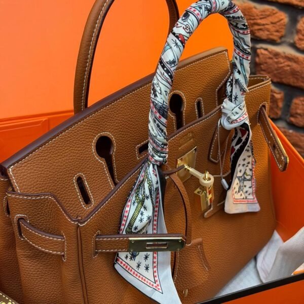 Hermes Birkin 30 Bag "Brown"
