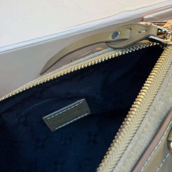 Louis Vuitton Nano LV Biker Suede "Brown"