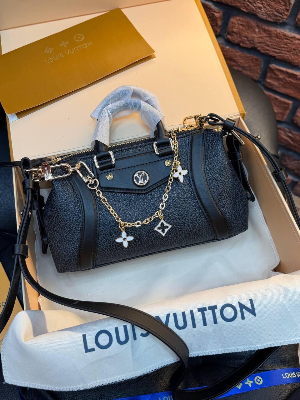 Louis Vuitton Nano LV Biker "Black"