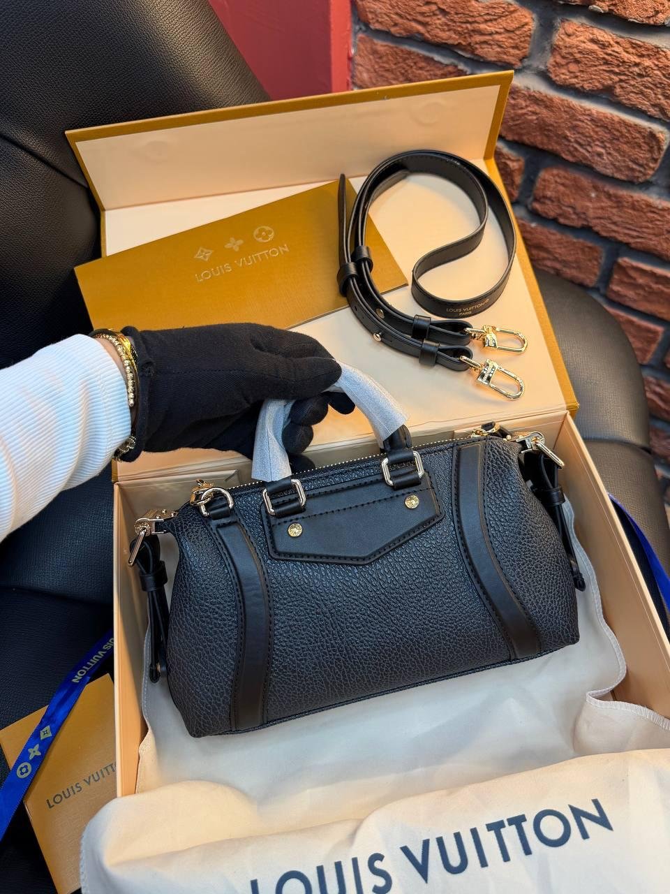 Louis Vuitton Nano LV Biker "Black" - Slika 9