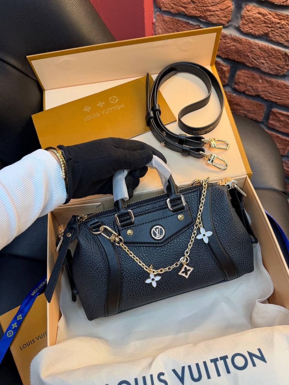 Louis Vuitton Nano LV Biker "Black" - Slika 12