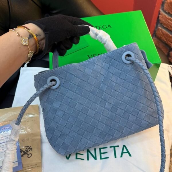 Bottega Veneta Andiamo Small "Blue"