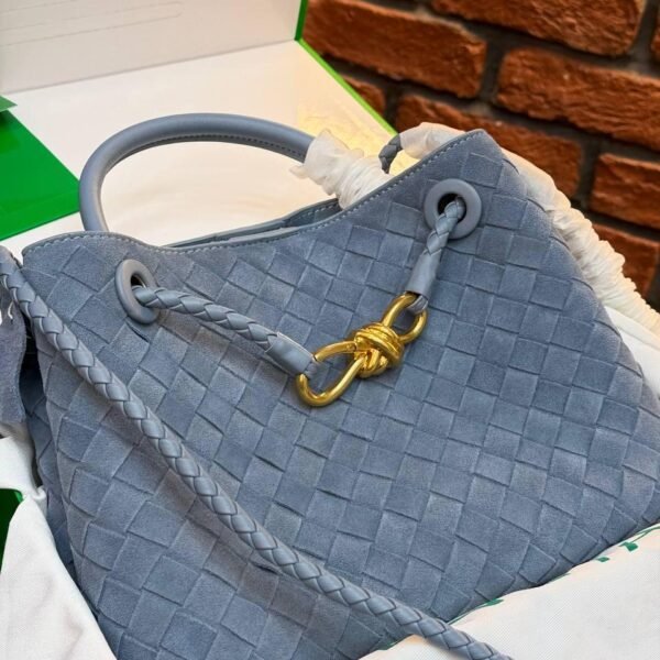 Bottega Veneta Andiamo Small "Blue"