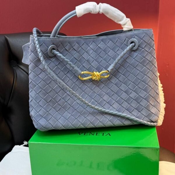 Bottega Veneta Andiamo Small "Blue"
