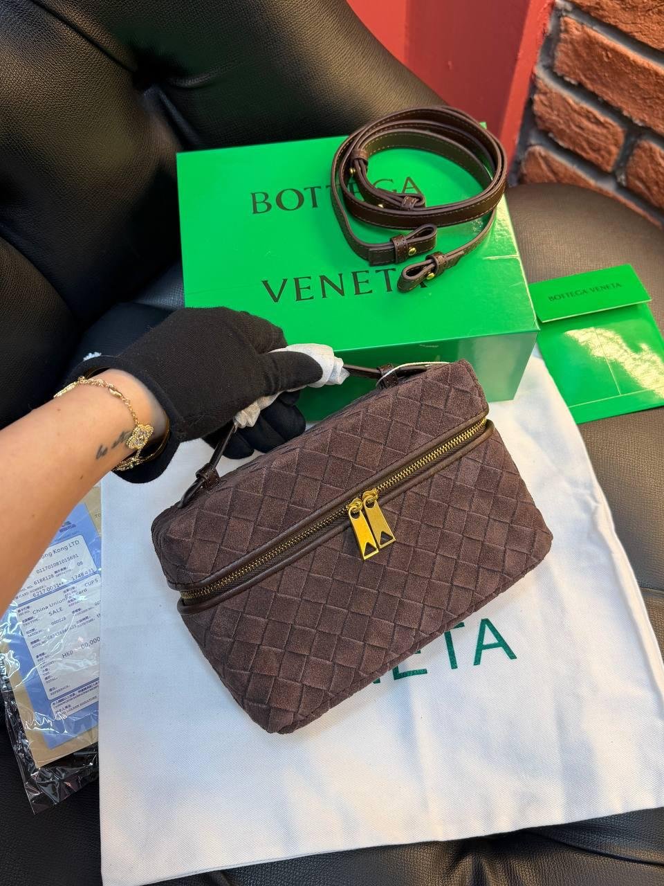 Bottega Veneta Bang Bang "Dark Brown" - Slika 2