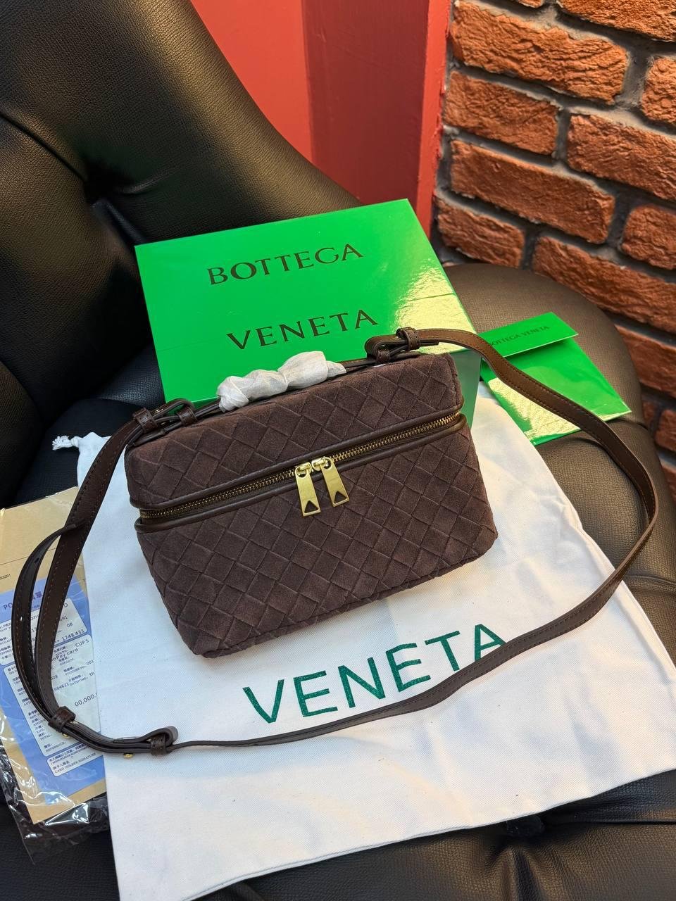 Bottega Veneta Bang Bang "Dark Brown"