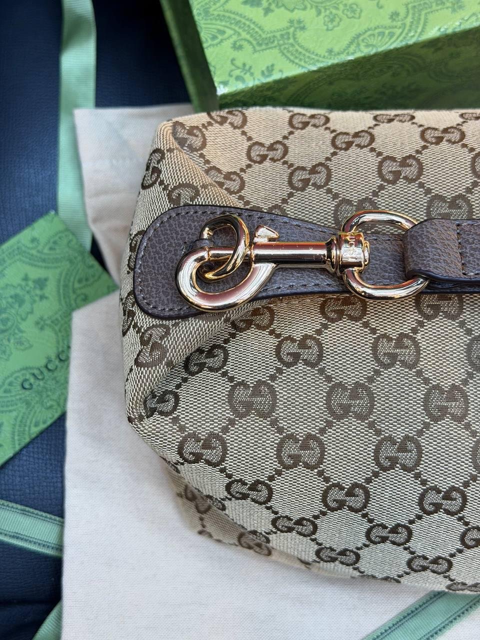 Gucci J Mini top-handle bag "Beige" - Slika 7