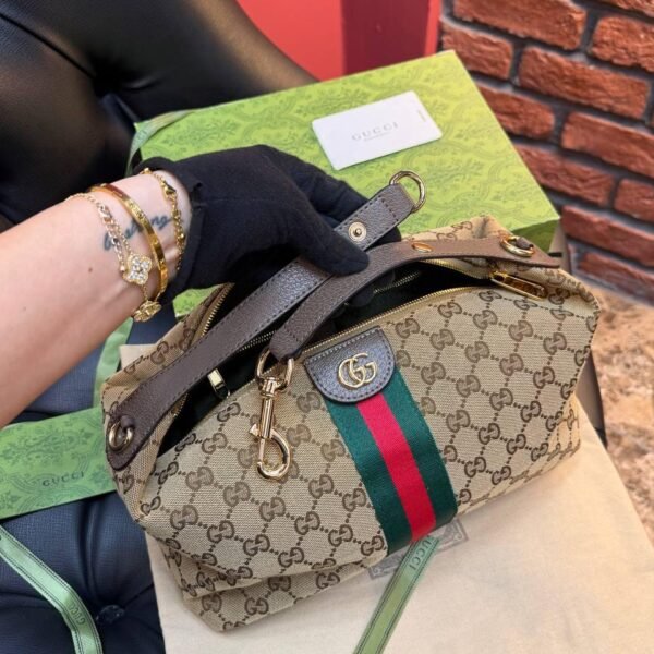 Gucci J Mini top-handle bag "Beige"