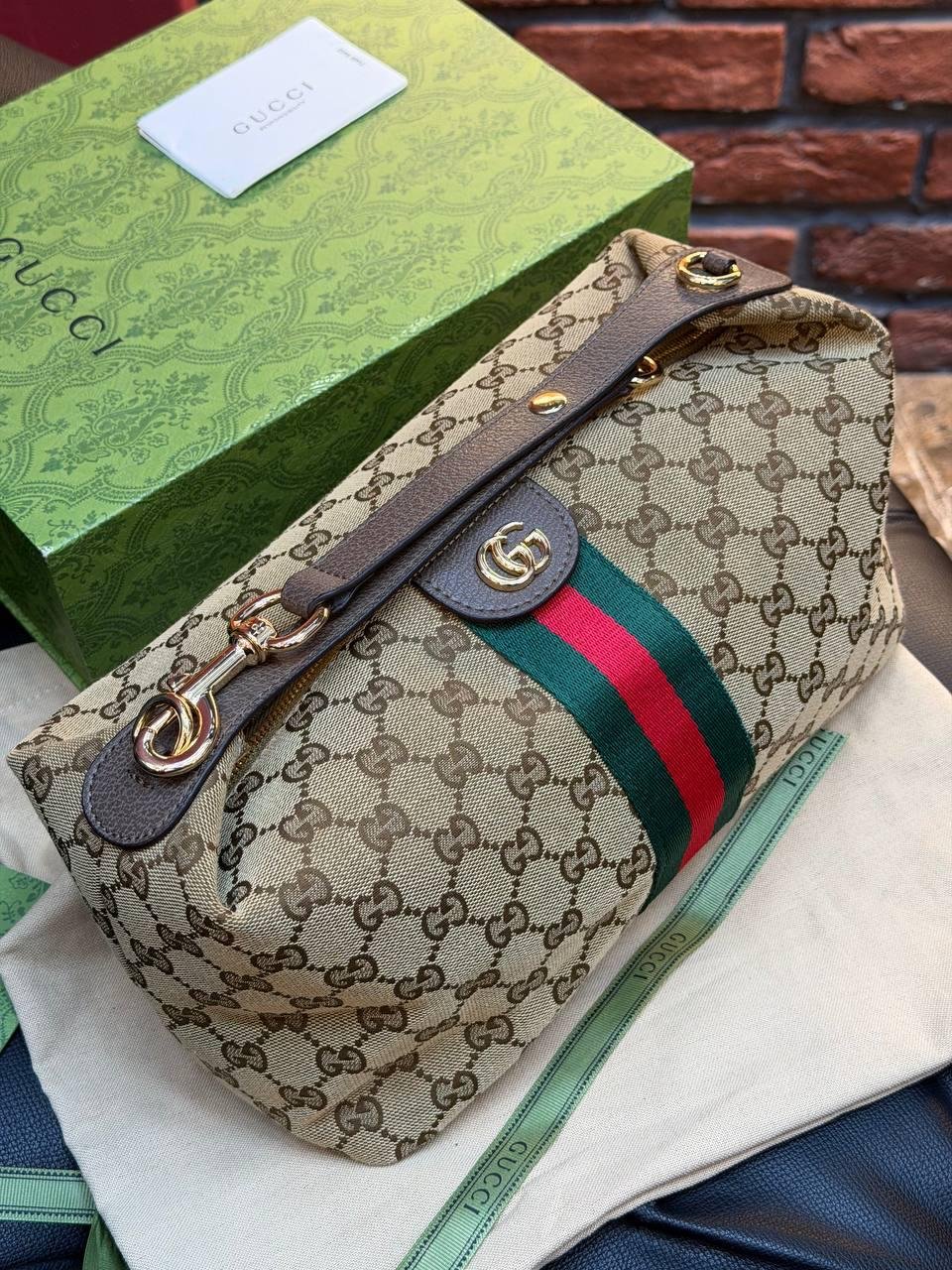 Gucci J Mini top-handle bag "Beige" - Slika 19