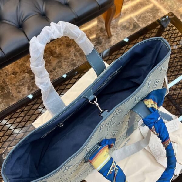 Louis Vuitton OnTheGo Monogram Washed Denim