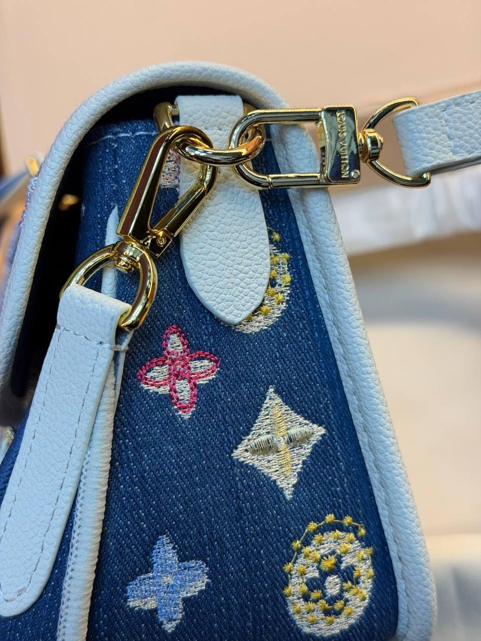 Louis Vuitton Diane Handbag "Blue" - Slika 8