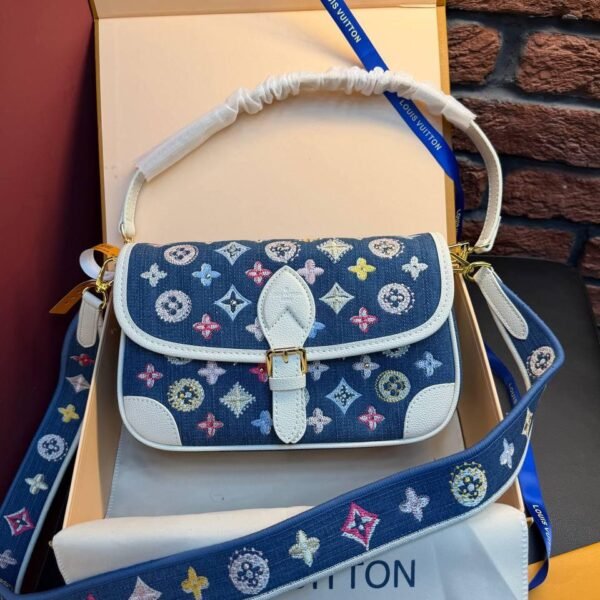 Louis Vuitton Diane Handbag "Blue"