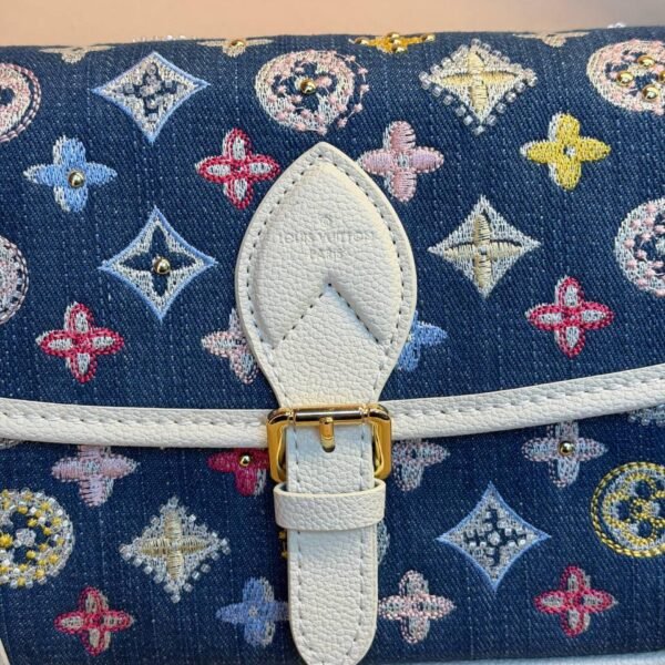 Louis Vuitton Diane Handbag "Blue"