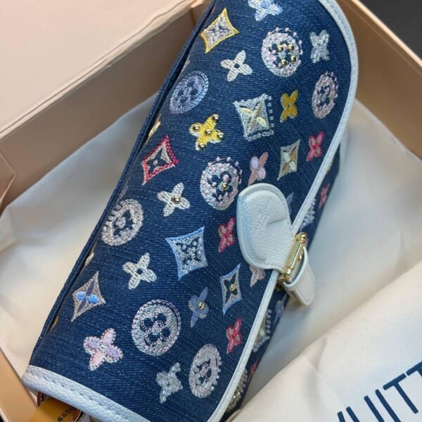 Louis Vuitton Diane Handbag "Blue"