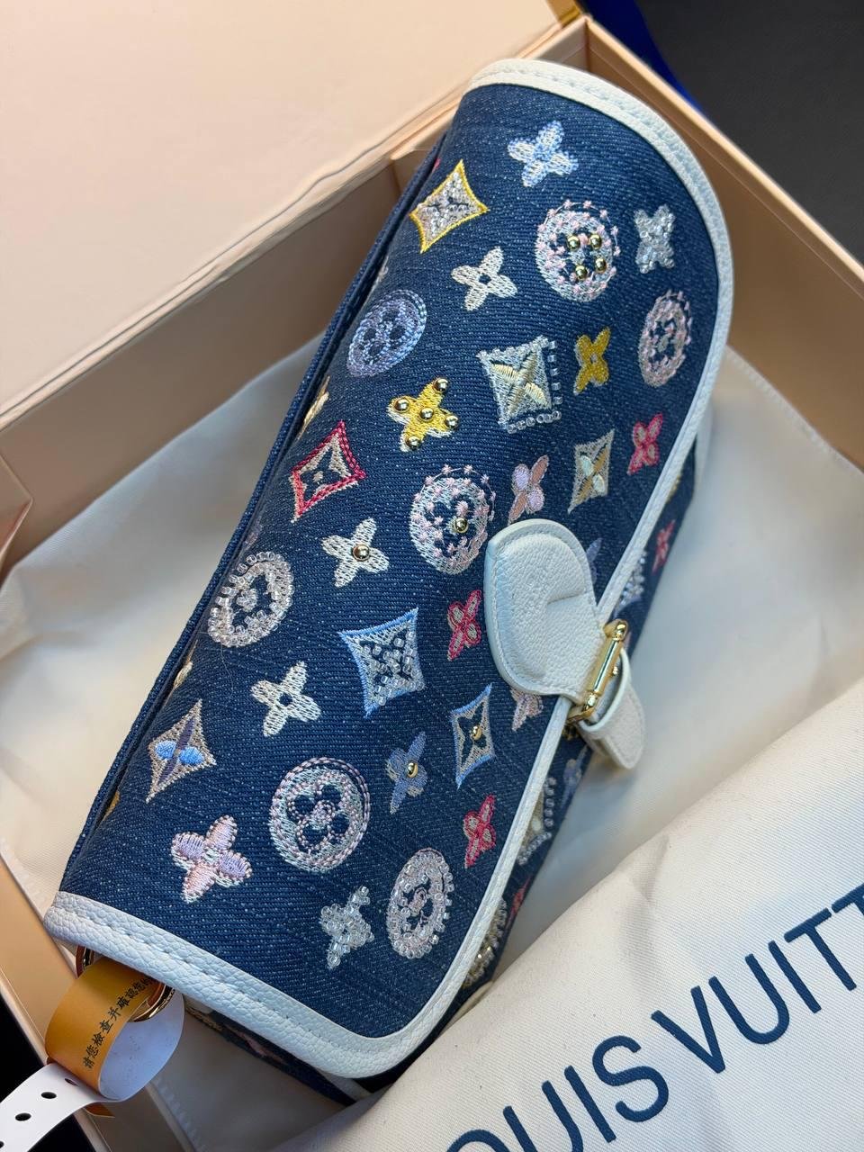 Louis Vuitton Diane Handbag "Blue" - Slika 12